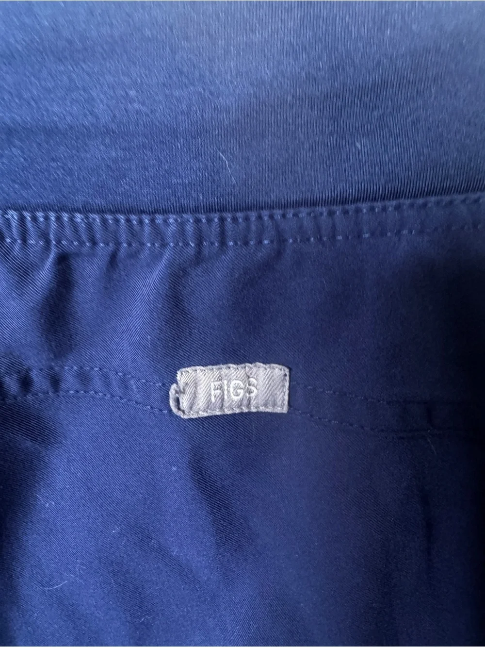 Figs Technical Collection Pants Women's Small Navy Drawstring Scrub